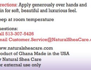 True Shea Lavender Directions